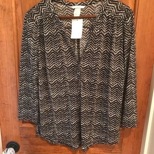 H&M tunic top size S NWT